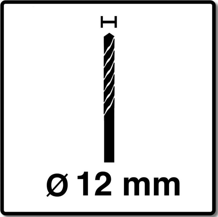 Actual product image Alpen Twist Drill ALEPN Multicut (10 mm)
