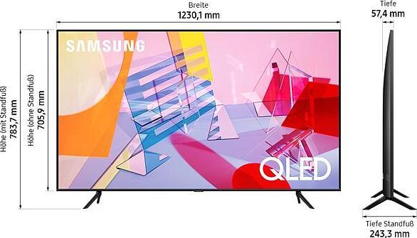 Actual product image Samsung QE55Q60T (55", QLED, 4K, 2020)