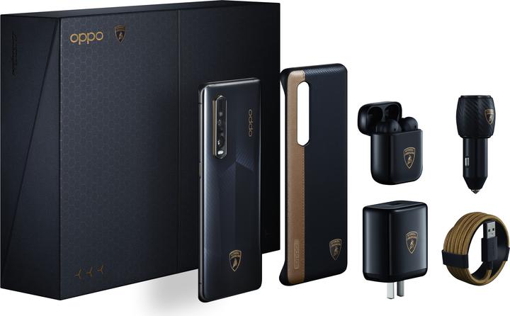 Actual product image OPPO Find X2 Pro Lamborghini Edition (512 GB, Black, 6.70", Single SIM, 48 Mpx, 5G)