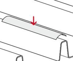 Immagine prodotto Fischer Profil SolarMetal L H25 110 EPDM AL