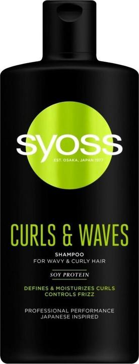 Actual product image Syoss Curls & Waves (440 ml, Liquid shampoo)