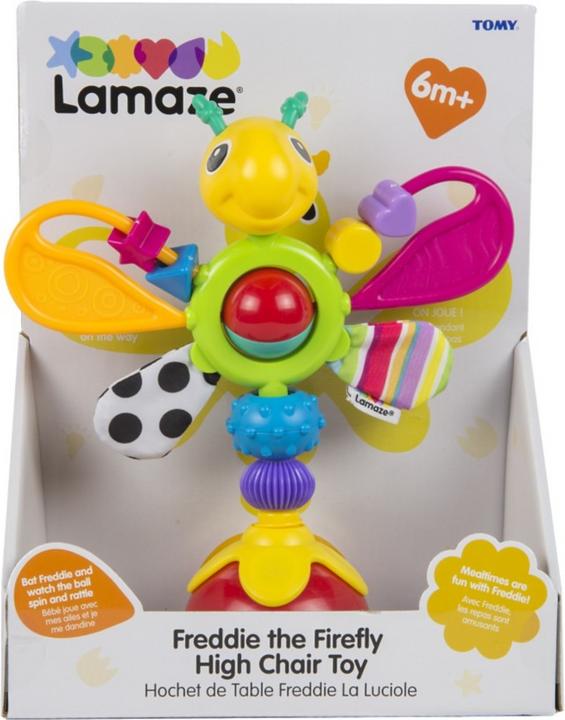 Produktbild Tomy Lamaze Freddie der Firefly Hochstuhl Spielzeug