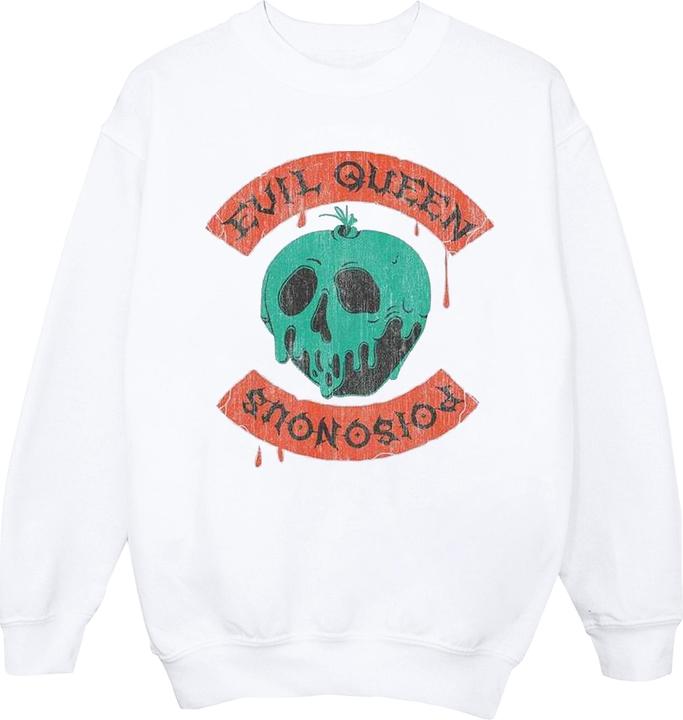 Actual product image Disney Womens/Ladies Poisonous Skull Apple Sweatshirt (L)