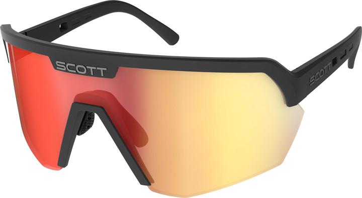 Produktbild Scott Sports Sport Shield Sportbrille (Schwarz, Schwarz)