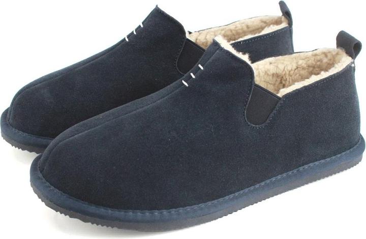 Actual product image Eastern Counties Leather Mens David Suede Hard Sole Slipper Boots (40.5)