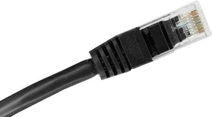 Produktbild Alantec KKU6CZA2 PatchKabel UUTP Kat6 PVC 20m schwarz (U/UTP, CAT6, 2 m)