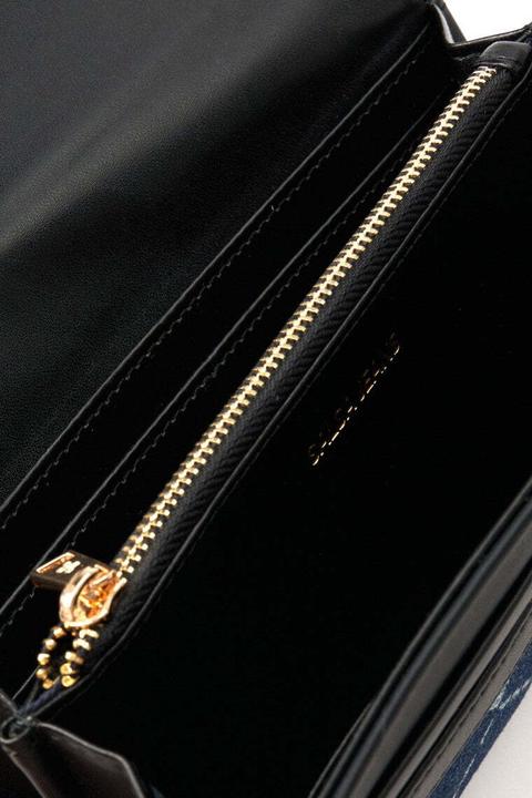 Actual product image Salsa Jeans Denim Logo Jaquard Wallet