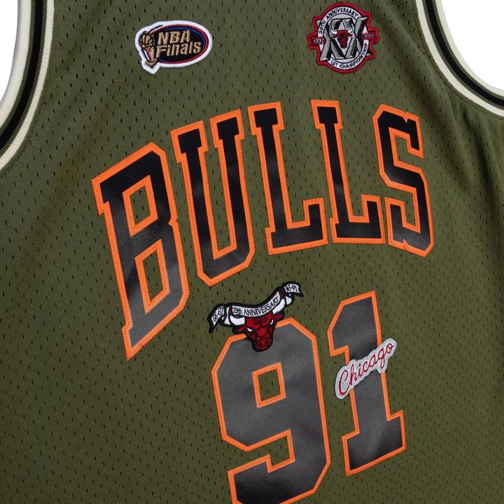 Produktbild Mitchell & Ness NBA Chicago Bulls Dennis Rodman Swingman Trikot Herren (L)