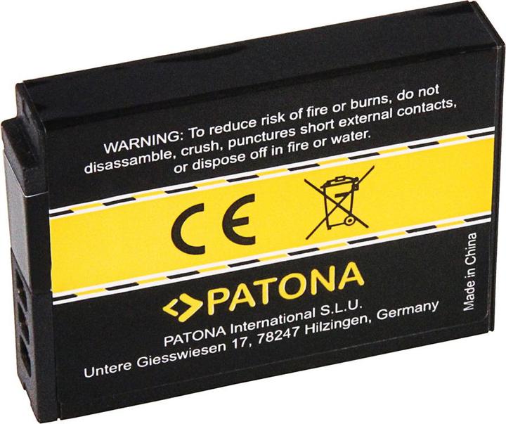 Actual product image Patona Battery EN-EL12, 800 mAh / 3.7V (Rechargeable battery)
