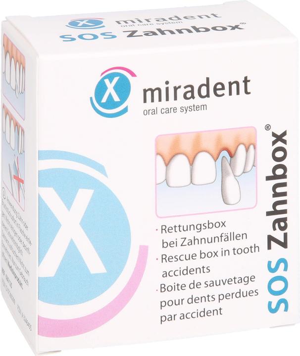 Produktbild Miradent Sos Zahnrettungsbox (Mundspülung)