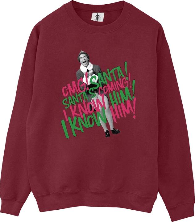 Produktbild Elf Santa's Coming Sweatshirt (XL)