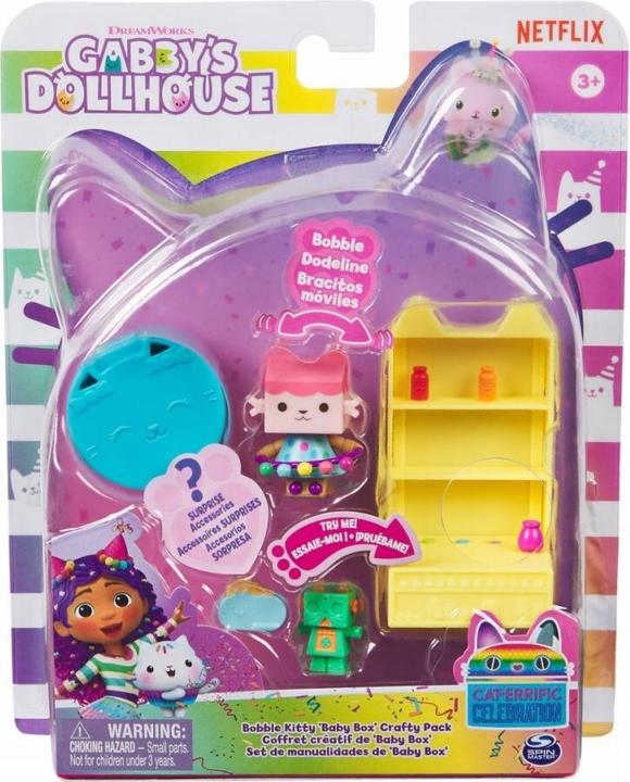 Produktbild Spin Master Gabbys Puppenhaus Figuren-Set Bobble KitFurn, Baby Box