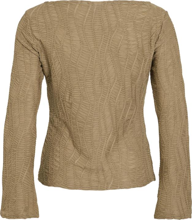 Actual product image Vila Boat-neck top with long sleeves (XS)