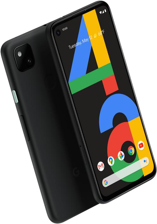 Image du produit Google Pixel 4a (128 Go, Just Black, 5.80", SIM simple, 12.20 Mpx, 4G)