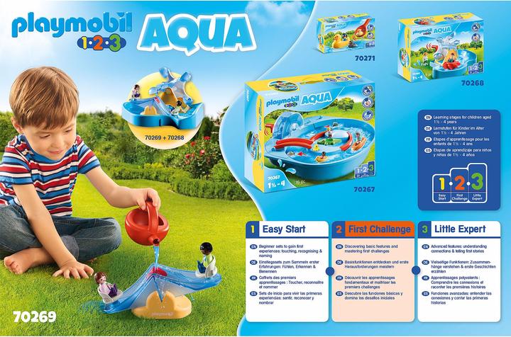 Actual product image Playmobil Water see-saw with watering can (70269, Playmobil 1.2.3)