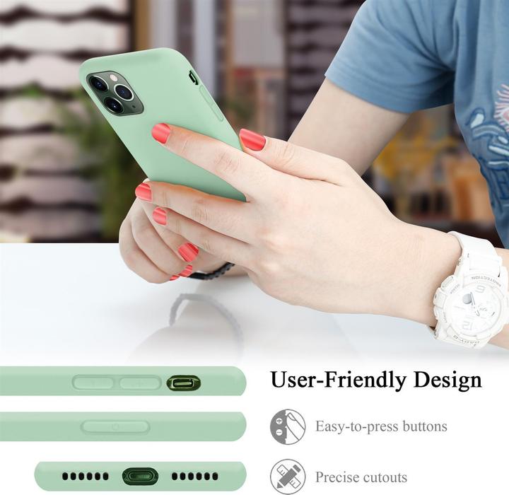 Immagine prodotto Cadorabo Copertura della cassa del silicone liquido TPU (Apple iPhone 11 Pro Max)