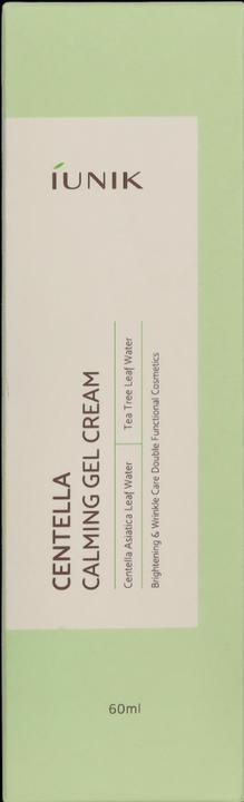 Actual product image iUNIK Centella Calming Gel Cream (60 ml, Face gel)