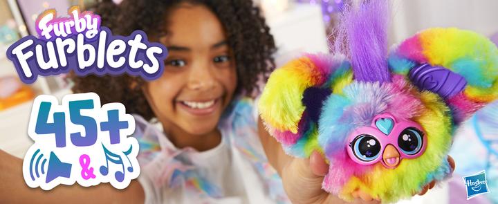 Actual product image Furby Furblets Ray-Vee Mini electronic plush toy (5 cm)