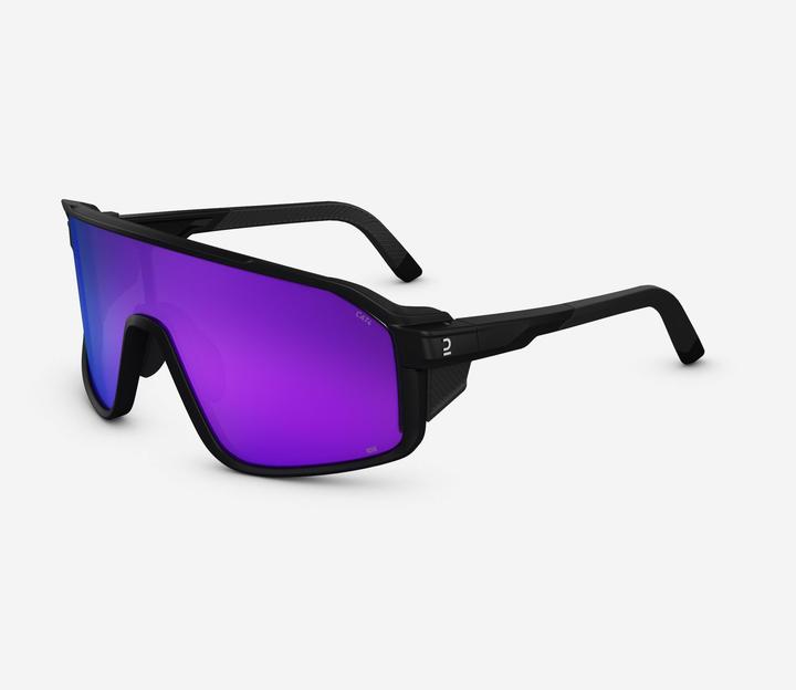 Actual product image Quechua Sunglasses High Resolution Full LENS - MH900 Category 4 black (Black, Black)