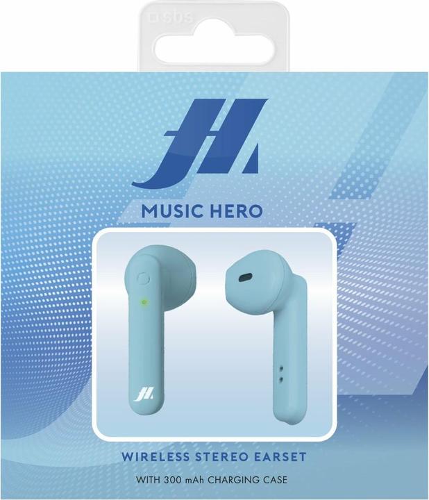 Actual product image SBS TWS Beat – Twin earphones with automatic ON-OFF and charging case (2.50 h, Wireless)