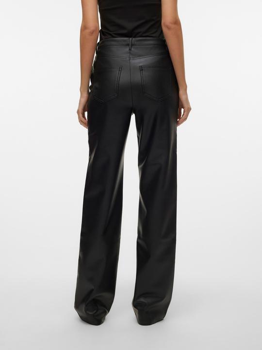 Immagine prodotto Vero Moda VMTESSA Hohe Taille Hose Hose in Lederoptik (29)