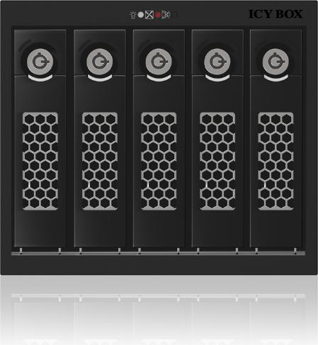Actual product image Icy Box Backplane module IB-555SSK