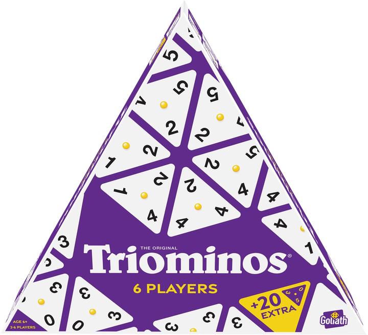 Actual product image Goliath Toys Triominos (German, French, Italian, English)