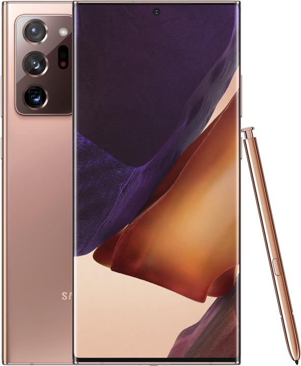 Samsung Galaxy Note 20 Ultra (256 GB, Mystic Bronze, 6.90", Hybrid Dual SIM + eSIM, 108 Mpx, 5G)
