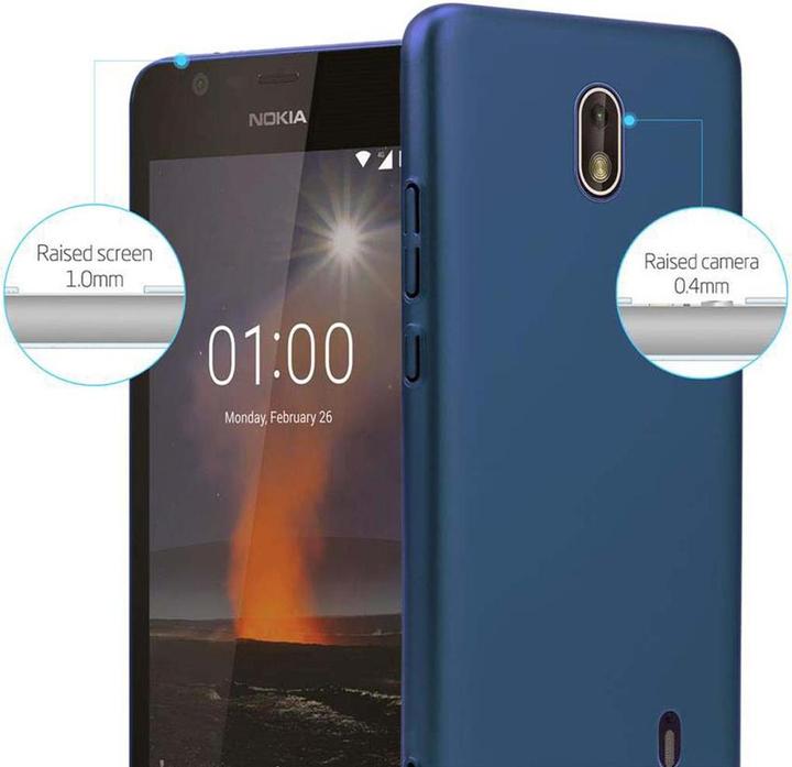 Produktbild Cadorabo Hard Cover Matt Metall Cover (Nokia 1)