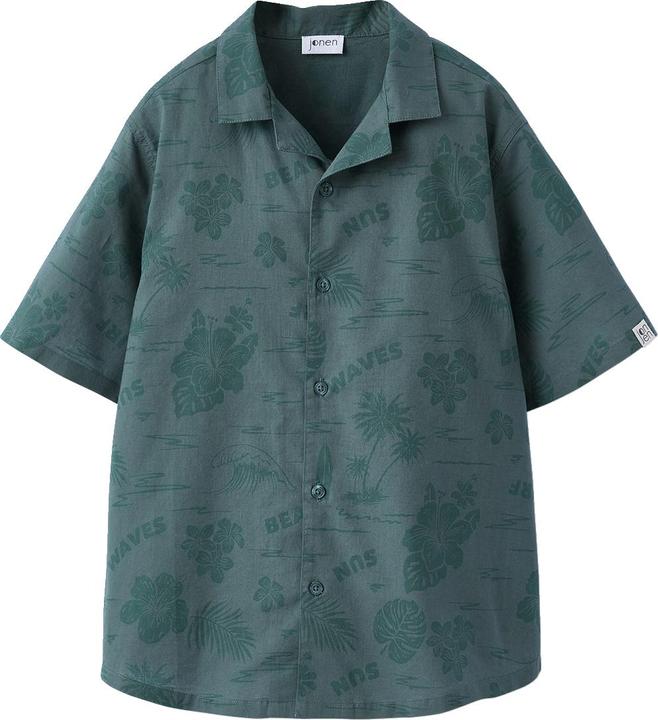 Immagine prodotto Jonen Jungen Hawaiihemd aus Popeline (128)