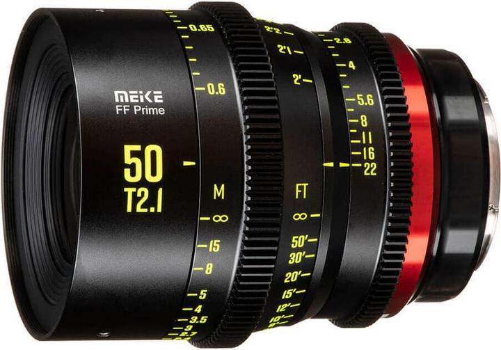 Actual product image Meike 50mm T2.1Full frame FF-L mount (full size)