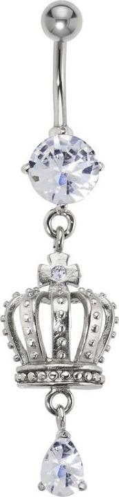 Bijouteria Bauchpiercing (Edelstahl, Messing, Kristall)