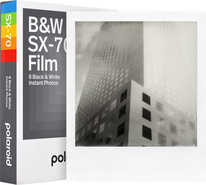 Produktbild Polaroid B&W Film SX-70 (8Photos) (SX-70)