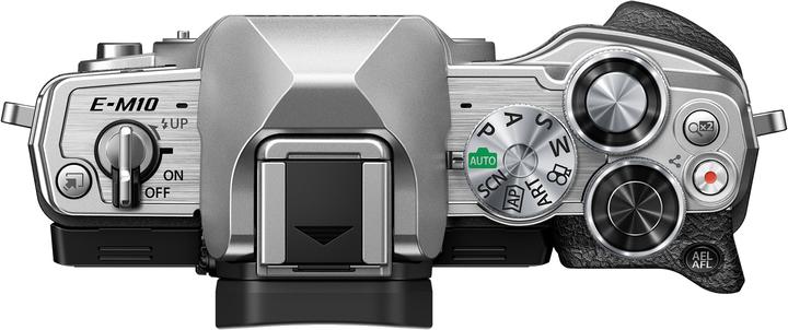 Productafbeelding Olympus OM-D E-M10 Mark IV Pannenkoekenpakket (14 - 42 mm, 20 Mpx, Micro Vier Derde)