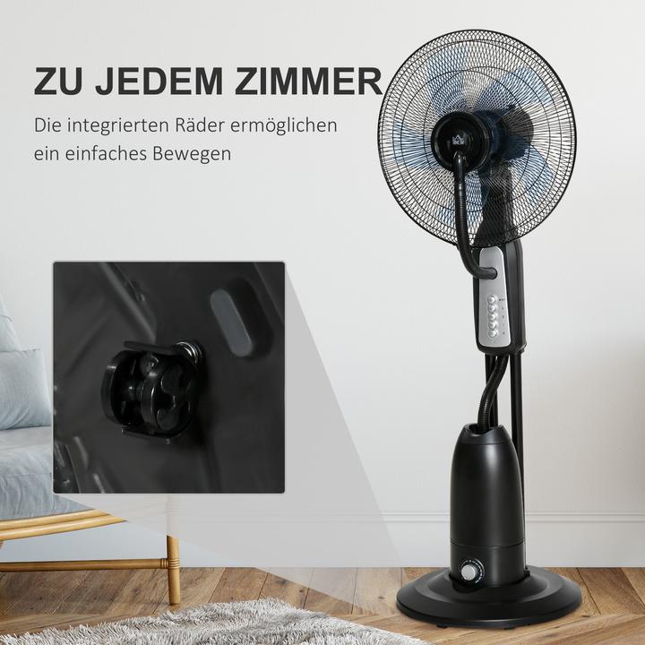 Produktbild Homcom Standventilator mit Wasserzerstäuber (57 dB)