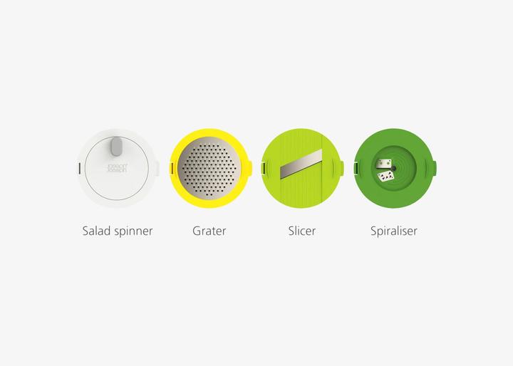 Actual product image Joseph Joseph MultiPrep salad preparation set 4pcs.