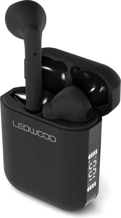 Actual product image Ledwood Earphone -TWS - Apollo S Black