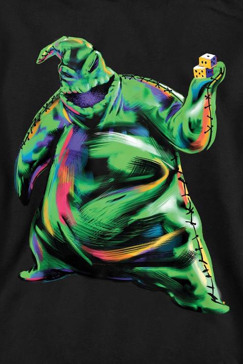 Actual product image The Nightmare Before Christmas Unisex Adult Oogie Boogie Painted Sweatshirt (M)