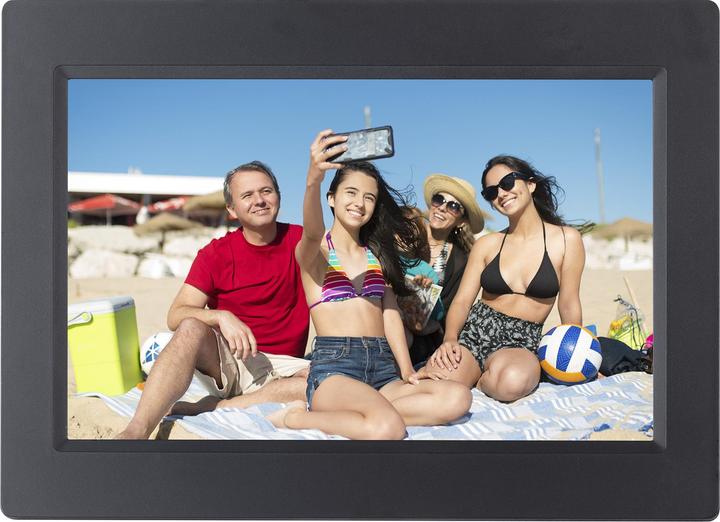 Immagine prodotto Trevi DPL 2235 WF cornice per foto digitali Nero 25,6 cm (10.1') Touch screen Wi-Fi (10.10", 1280 x 800 pixel)