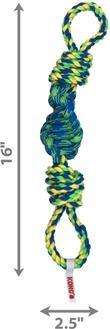 Actual product image KONG Rope Bunji Assorti (Dog chew toy)