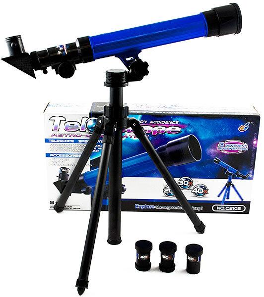 Image du produit Ikonka Télescope jouet avec lunettes interchangeables