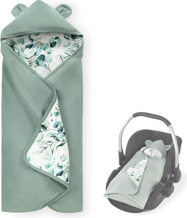 Produktbild Hauck Snuggle N Dream Leaves Mint (80 x 80 cm)