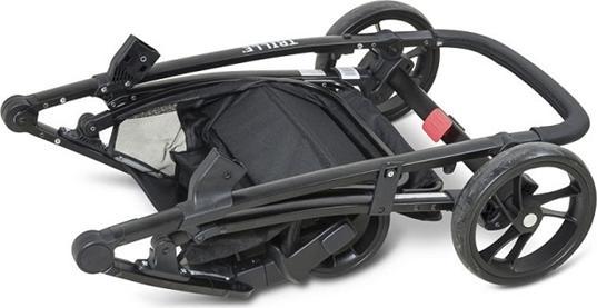 Produktbild Babytrold Mini Combi Pram Grey Melange