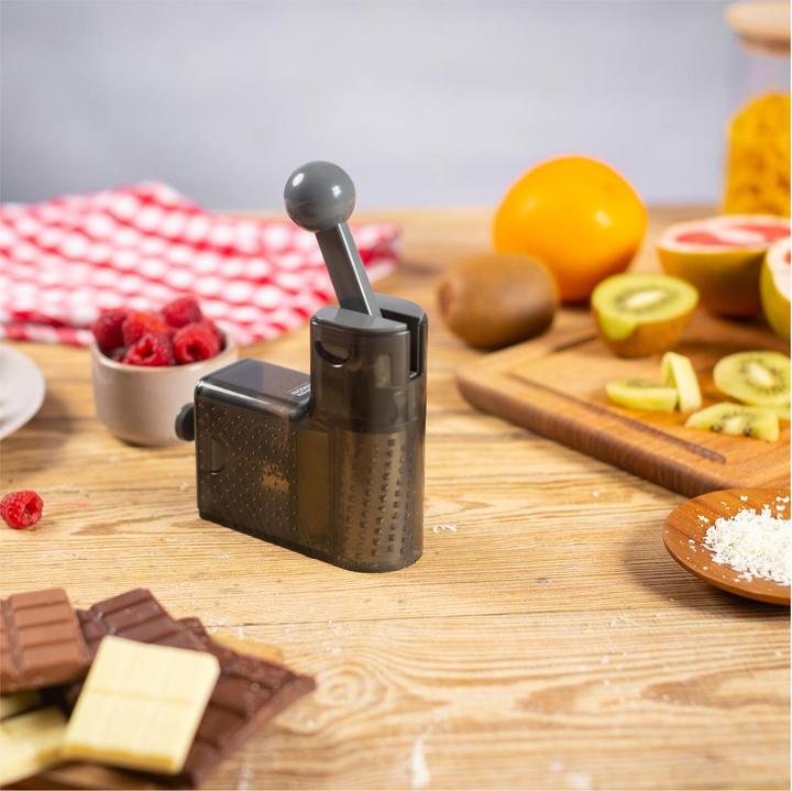 Actual product image Kuhn Rikon Ratchet cheese grater grey