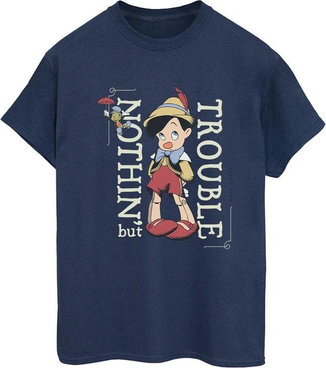 Immagine prodotto Disney Pinocchio Nothing But Trouble Maglietta Ampia Donna (3XL)