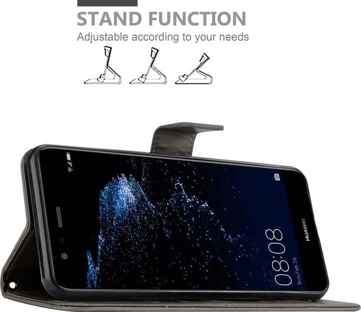 Productafbeelding Cadorabo Bloemen Boekomslag (Huawei P10 Lite)