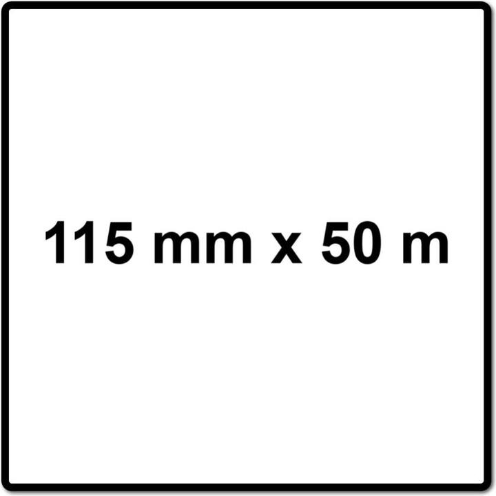 Actual product image Mirka BASECUT Sanding Paper 115 mm x 50 m P40 Sanding Roll ( 2251100140N ) Universal Sanding Paper (P40)