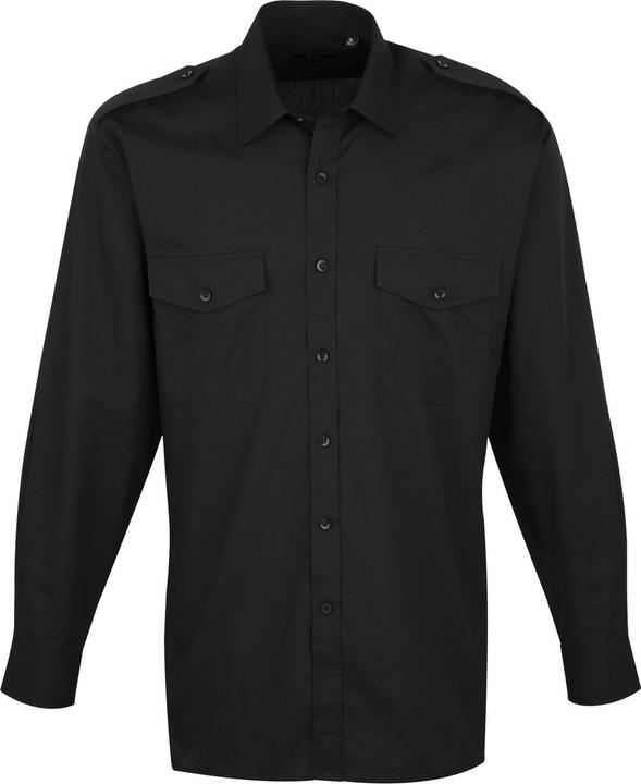 Premier Hemd Pilot langärmlig