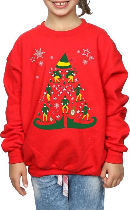 Immagine prodotto Elf Christmas Tree Felpa Ragazze (128)