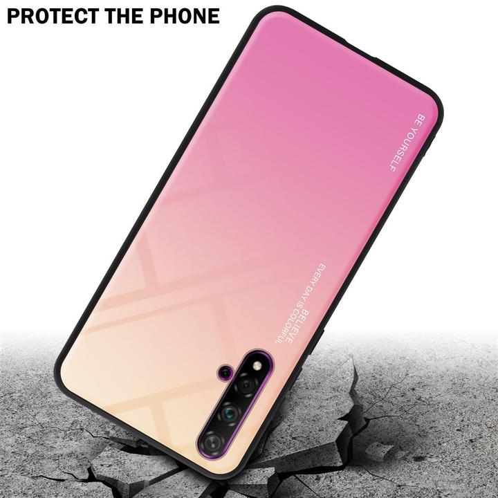 Immagine prodotto Cadorabo Copertura in vetro TPU 2 colori (TCL 20S, Huawei Nova 5T, K20)